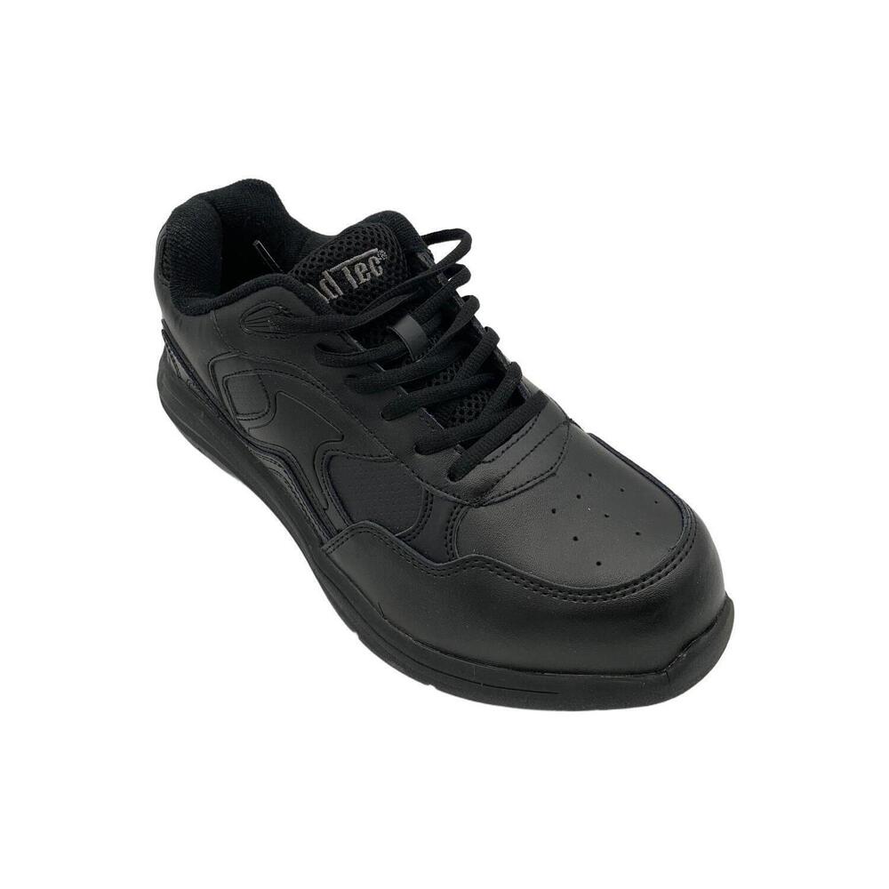 AdTec Uniform Men's Composite Toe Work Sneakers Black - Extra Wide